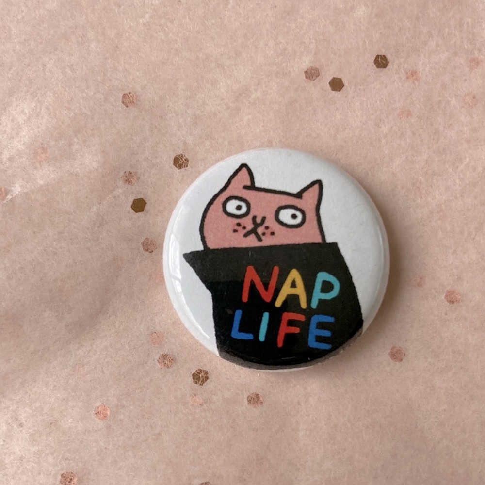 Punk Kitty Pin *Adorable* punk cat preppy core brooch